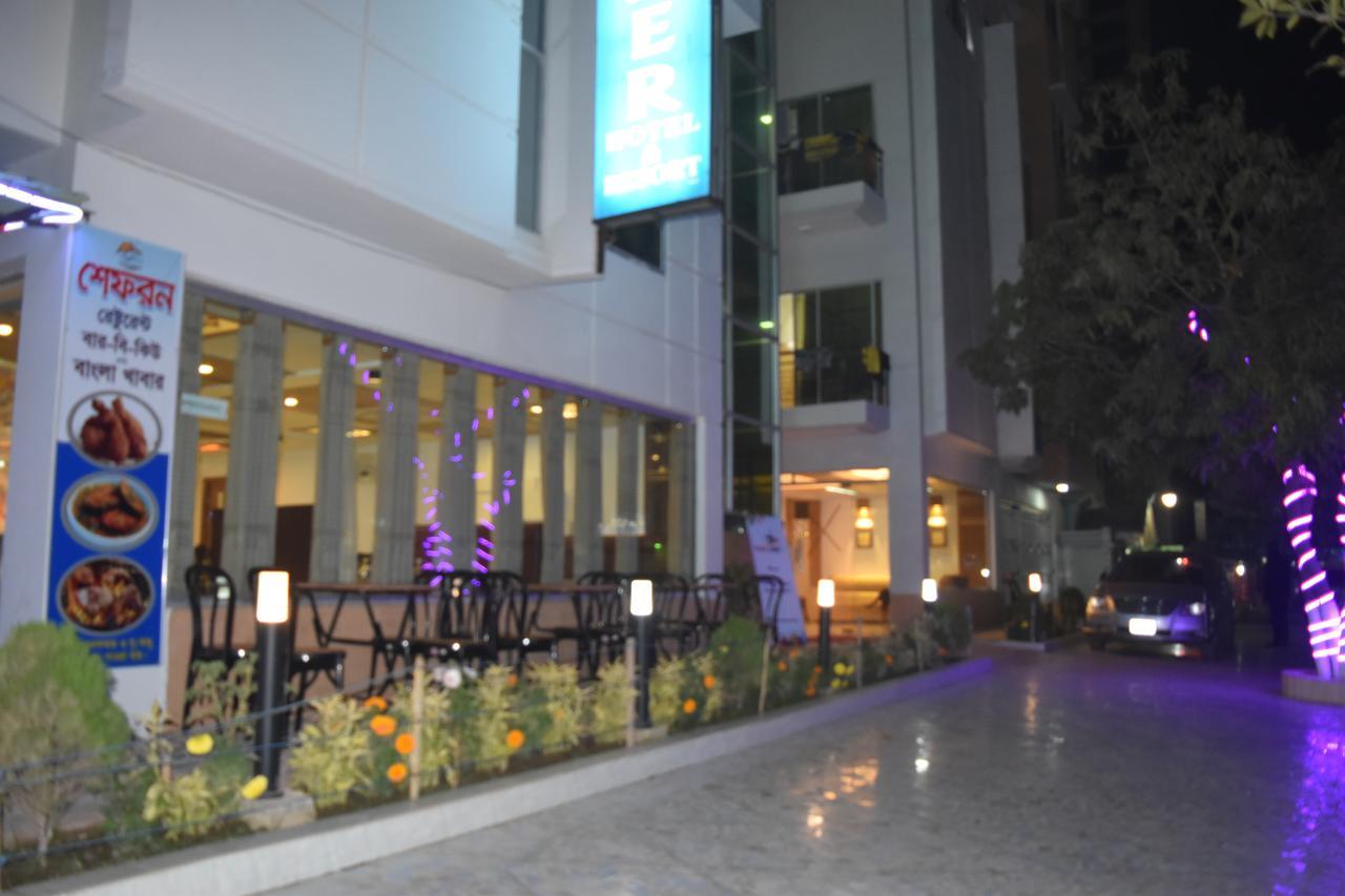 Hill Tower Hotel & Resort Cox's Bazar Bagian luar foto